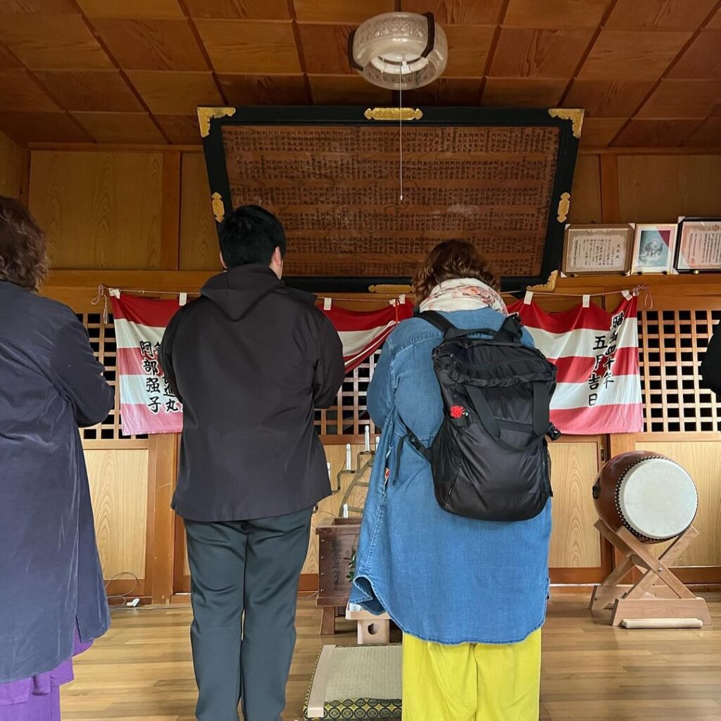 黄金山神社お参りツアー